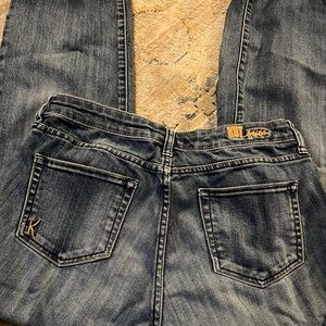 KUT from the KLOTH boyfriend jeans Emma straight leg 6